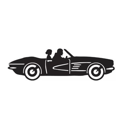 CLEAN CHOICE Sports Car Art on Board Wall Decor CL1770848